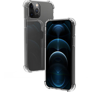 Funda Transparente Antigolpes para <span class=keywords><strong>iPhone</strong></span> 15 16 17 Pro Max, <span class=keywords><strong>Carcasa</strong></span> Protectora Rígida de PC y TPU Suave - Product Image 3