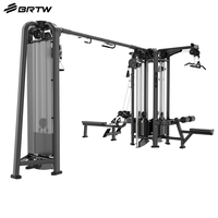 Brightway Heavy-Duty 5 Station Multi Gym Cable Machine Full Body Workout Station for Commercial Fitness Center