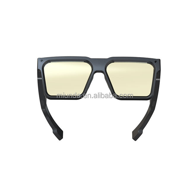 Miunda AI Glasses with 800W Camera AI Voice Interactive Lightweight 50g AI Assistant Voice Navigation Take Videos Smart Glasses