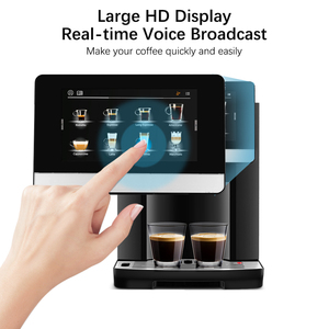 Cafetera de Espresso Profesional con Pantalla Táctil de 7 Pulgadas, Máquina de Café Inteligente Totalmente Automática, Espresso Comercial al por Mayor - Product Image 5