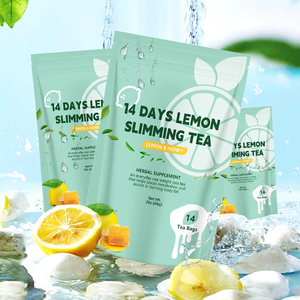 Thé minceur au citron OEM 14 jours avec miel pour stimuler le métabolisme, brûler les graisses, perte de poids à base de plantes, 14 sachets - Product Image 4