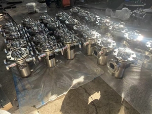 Công nghiệp xử lý nước lọc 4 inch giỏ lọc giỏ lọc với màn hình thép không gỉ - Product Image 3