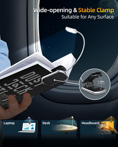Thiết Kế Mới Cao Cấp Mini Cuốn Sách Đọc Sách Ánh Sáng 16 Đèn LED Có Thể Sạc Lại Mắt Chăm Sóc <span class=keywords><strong>Clip</strong></span> Trên Cuốn Sách Đọc Sách Ánh Sáng Với Bộ Đếm Thời Gian - Product Image 6