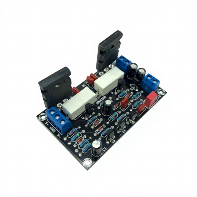 2SC5200 power amplifier board+2SA1943 100W finished post amplifier board high-power mono channel
