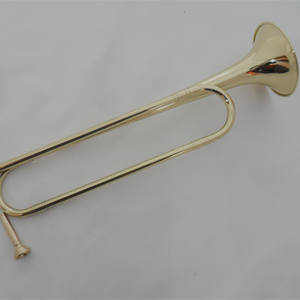 Trompeta <span class=keywords><strong>junior</strong></span> para estudiantes jóvenes Banda de marcha de latón plano B profesional Instrumento de juego para principiantes - Product Image 3