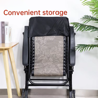 Chaise pliante inclinable très vendue pour le bureau, le repos et l'extérieur – Chaise à bascule portable et durable