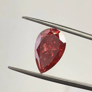 Ansterジュエリー梨型カットラボ栽培ダイヤモンドHPHTレッドブルーグリーンイエローピンクハート型ダイヤモンドジュエリー作り用 - Product Image 6