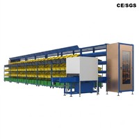 Máquina Clasificadora de Paquetes Inteligente de Pared SANYUE, Robot RGV, Clasificación 3D, Velocidad de 0.1-2.5 m/s, Capacidad Máxima de 6000 PPH para Comercio Electrónico