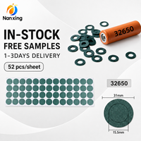 32650 Baterai Lithium Isolasi Tunggal Kertas Fish Barley 0.2mm 1S Hollow Solid Green Shell Paper untuk Sel Ukuran Besar
