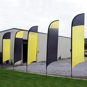 Quảng cáo tùy chỉnh bay biểu ngữ Bali Bow Sail swooper Giọt Nước Mắt cờ, lông Cờ biểu ngữ, bãi biển cờ - Product Image 4