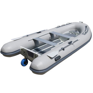 Bateaux pneumatiques <span class=keywords><strong>semi</strong></span>-rigides en aluminium <span class=keywords><strong>de</strong></span> 12 pieds, coque en Hypalon PVC 360, pour la pêche - Product Image 4