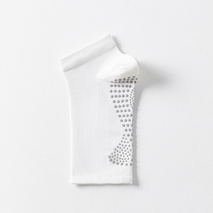 Calzini Sportivi Professionali da <span class=keywords><strong>Donna</strong></span> per Pilates, Fitness, Danza e Yoga, con Punta Aperta, Antiscivolo in Silicone, Antibatterici, Lavorati a Maglia - Product Image 6