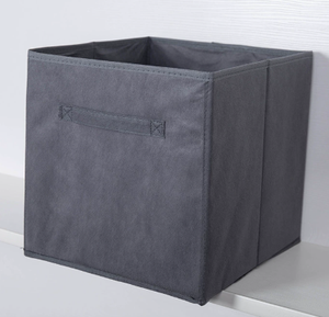 Une boîte de rangement pliable sans couvercle en tissu non tissé adaptée <span class=keywords><strong>à</strong></span> l'organisation des vêtements et des jouets <span class=keywords><strong>à</strong></span> la maison - Product Image 4