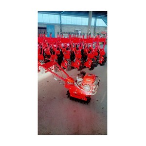 7HP 8HP Chain Track Tiller Multifunctional Chain Track <b>Micro</b> Tillage <b>Machine</b> Mini Rotary Tiller Gasoline Diesel Power Tiller - Product Image 6