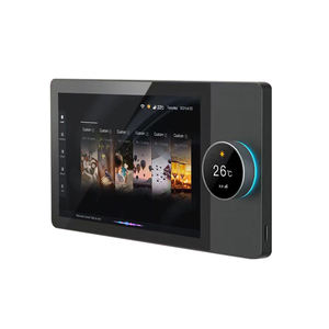 4-way Speakers Multi-functional Tuya Android 8 Inch Central Control With Music Background Not Including <b>Wired</b> Speakers 8 Inch Ce - Product Image 4