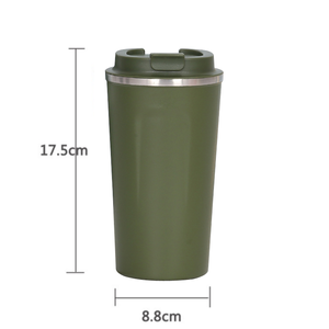Factory Wholesale Custom Logo New 13oz 380ml 510ml Travel Coffee Mug Stainless Steel Coffee Thermal Cup With Lid - Product Image 3