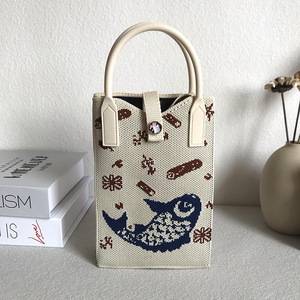 2026 Korean Style New Niche Cartoon Panda Hobos Shoulder Crossbody Phone <strong>Bag</strong> Open Soft Handle Polyester Handbag Casual Women's - Product Image 6
