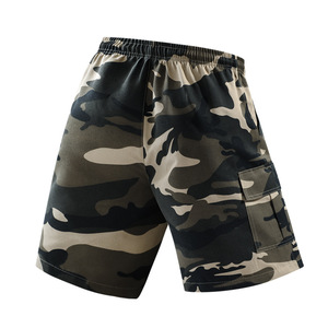 Shorts Homme Patchwork Cinq Poches Multi-Poches en Toile d'Été avec Cordon de Serrage Taille Mi-Haute 100% Coton Respirant Décontracté Grande Taille - Product Image 4