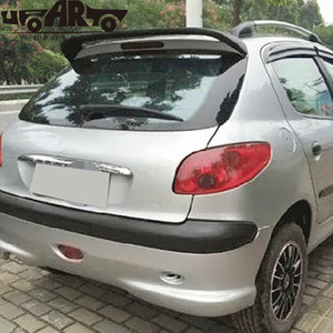 Haosheng Auto Accessoires Usine Conception Produire ABS En Plastique En Fiber De Carbone Belakang Arrière Toit Top Spoiler Pour Peugeot <span class=keywords><strong>206</strong></span> - Product Image 6