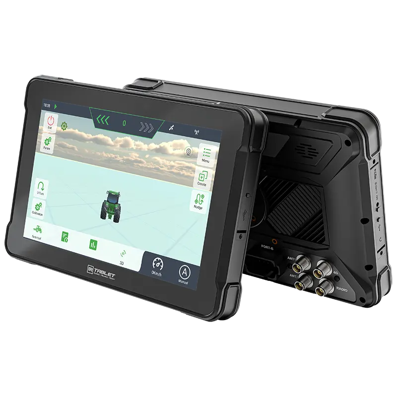 NEU 2024 10 Zoll Android Tablet hochpräzise Ortung RTK GPS Landwirtschaftsanwendung Anzeige