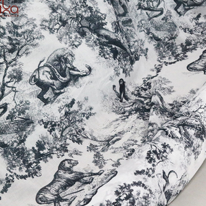 Thiết Kế Mô Hình Tinh Khiết Bông Voile Vải Tùy Chỉnh Màn Hình In Dệt Cho Cô Gái Quần Áo-Áo Sơ Mi Lót & Phụ Kiện - Product Image 5