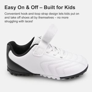 <span class=keywords><strong>Scarpe</strong></span> <span class=keywords><strong>da</strong></span> Softball per Bambini con Tomaia in Ecopelle e Suola in Gomma, per Calcio Indoor e Futsal - Product Image 2
