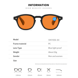New Fashionable High Quality Classics Eyeglasses Unisex Anti Blue Light Blocking Optical Frame <strong>Reading</strong> <strong>Glasses</strong> - Product Image 3