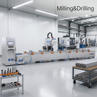 Centre d'usinage CNC à trois axes PARKER avec changeur d'outils automatique, servomoteur haute précision, fraisage, perçage et taraudage de précision