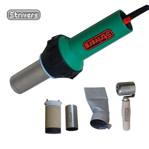 Souffleur d'air chaud <span class=keywords><strong>pour</strong></span> le soudage à l'asphalte, au <span class=keywords><strong>goudron</strong></span> et au bitume, avec buse plate de 4*70 mm et roue en acier inoxydable de 65 mm - Product Image 1