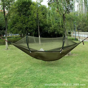 Hamac <span class=keywords><strong>moustiquaire</strong></span> portable pour camping en plein air, avec tissu double couche épais anti-coupures, pour <span class=keywords><strong>terrasse</strong></span> et usage domestique - Product Image 6