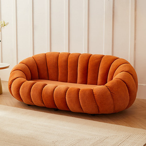 Sala <span class=keywords><strong>de</strong></span> estar, dormitorio, balcón, sofá <span class=keywords><strong>de</strong></span> ocio, sofá giratorio personalizable con acabado tecnológico en forma <span class=keywords><strong>de</strong></span> calabaza - Product Image 5