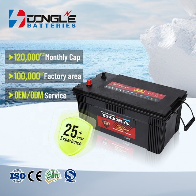 New Arrivals Lead Acid Maintenance Free Starting Battery Truck 12V 180Ah Automotive Battery