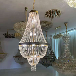 Elegante Lampadario a Sospensione Novità Decorazione da Soffitto per Matrimoni Lampadario Creativo in Cristallo per Eventi Nuziali e Decorazioni per Feste - Product Image 3