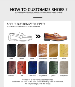 <span class=keywords><strong>Mocassins</strong></span> en cuir pour hommes de haute qualité, légers, respirants, antidérapants, pour le bureau et les occasions décontractées - Product Image 6