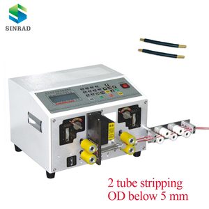 เครื่องตัดและปอกสายไฟแบบหลายแกนอัตโนมัติเครื่องมือปอกสายเคเบิล