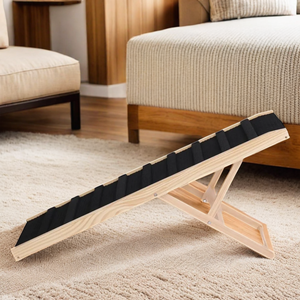 नाखून खरोंच के लिए निर्माता थोक ऊंचाई समायोज्य फोल्डेबल डॉग रैंप - Product Image 5