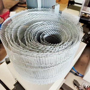 Filtro de aceite automático <span class=keywords><strong>Santer</strong></span> Pipe Mental Diamond Mesh Central Tube Rolling Machine para filtro de polvo - Product Image 5