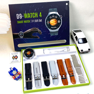 D9-Watch 4 1.5 Inch Màn Hình Tròn 7 Trong 1 Smartwatch La Bàn SOS Ai Bằng Giọng Nói Miễn Phí 7 Dây Đeo Không Dây Sạc Thông Minh Đồng Hồ D9-Watch4 - Product Image 4