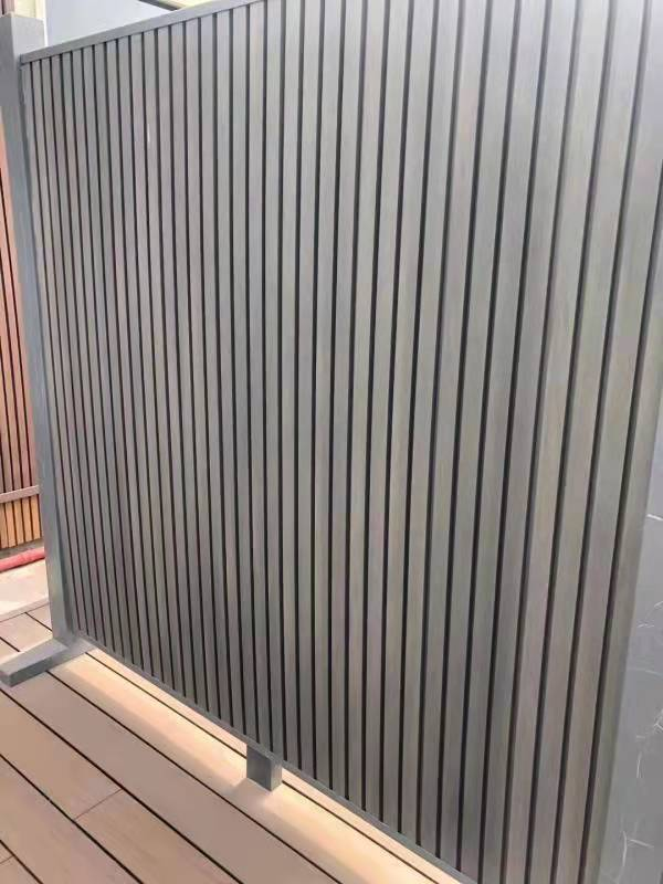 Easy Install Exterior WPC Wall Panel Anti UV Fireproof Outdoor WPC Wall Panel