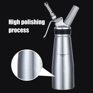 Pistolet à crème fouettée professionnel en aluminium de 500 ml, outils de cuisine, distributeur de crème fouettée - Product Image 2