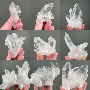 Wholesale Natural Top Quality Clear Quartz Clusters Raw <b>Crystal</b> <b>Crafts</b> Feng Shui <b>Crystal</b> Cluster for Decoration - Product Image 5
