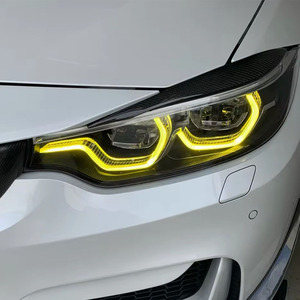 SJC Auto Car Phụ kiện cho BMW M3 M4 F80 F82 F32 F36 4-Series CSL DRL RGB mô-đun Đèn pha chạy ban ngày đèn vàng đỏ - Product Image 5