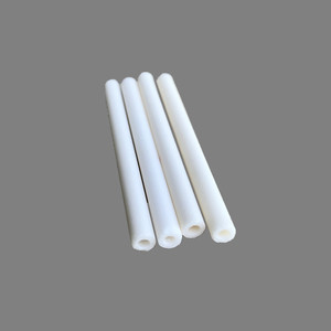 Tube en céramique d'alumine résistant à l'usure 92% 95% haute dureté pour la protection des thermocouples - Product Image 1