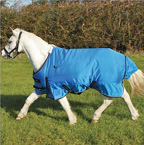 Breathable Cotton Mesh Stable Horse Blanket Lightweight All Season Horse Rug for Indoor Stable <b>Equestrian</b> Training Use - Product Image 2