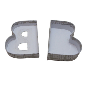 Nuova forma diversa personalizzata stampa la tua scatola di imballaggio Logo con finestra trasparente e lettere <span class=keywords><strong>divertenti</strong></span> e scatole di carta da imballaggio a forma di numero - Product Image 2