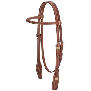 Brida para Caballo de Cuero Sueco Premium Kostolany con Riendas Individuales, Cabezalera Ajustable con Manivela y Frenteal Acolchado para Entrenamiento y Exhibición - Product Image 3