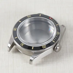 39mm NH35 Watch Case For Seiko Mod For Tudor Case High Quality Sapphire Crystal With Watch Band 904L Stainless Steel Watch Case