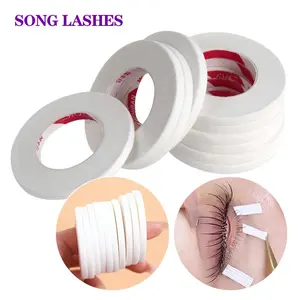 SONG LASHES 4mm Narrow Gentle Soft Tape 10 Pcs /Pack Breathable Grafting Mini Lash Tape
