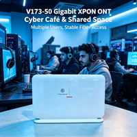 Routeur terminal optique personnalisé OEM Xinsuhang V173-50 AX3000 FTTR GPON XPON ONT avec port 2.5G et antenne Wi-Fi intelligente intégrée à gain élevé