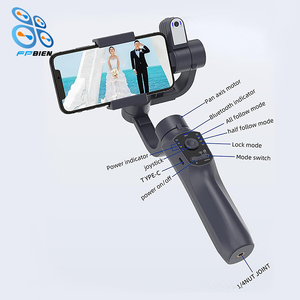 ไม้เซลฟี่กันสั่นพร้อมระบบติดตามใบหน้าด้วย AI หมุนได้ 360 องศา ถ่ายภาพตามตัว  พร้อมกิมบอลกันสั่นแบบสามแกนสำหรับสมาร์ทโฟน - Product Image 4